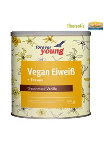 forever young Vegan Eiweiß, 750 g Dose, Vanille