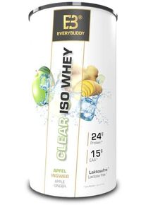 EVERYBUDDY Nutrition Clear Iso Whey, 600 g Dose, Apfel Ingwer