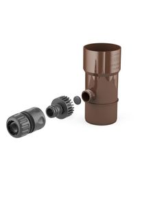 Sběrač dešťové vody 110mm, hnědý - Využití dešťové vody v zahradě