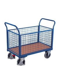 Cordes Drátěný vozík 400 kg s EasySTOP brzdou - Čtyřstěnný vozík do dílny
