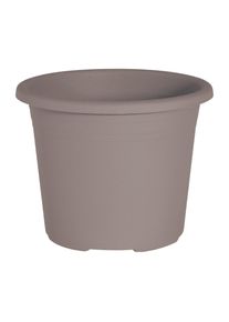 Květináč CYLINDRO, 40 cm, plastový, taupe