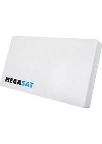 Megasat Flachantenne D1 Profi-Line, SAT, inkl. Single LNB, wei&szlig; (200210)