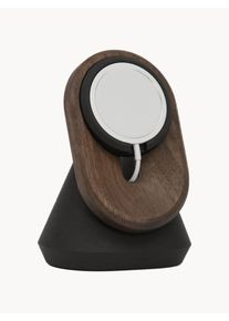 Oakywood Držák na telefon z vlašského ořechu MagSafe Hnědá S 10 cm, W 14 cm, G 8 cm