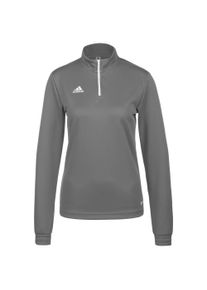adidas Performance Ženy Sportovní mikina 'Entrada 22 ' šedá / bílá XS