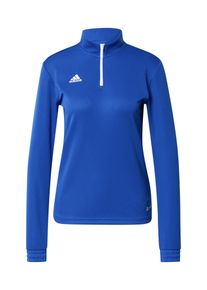 adidas Performance Ženy Sportovní mikina 'Entrada 22' modrá / bílá XS