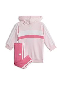 adidas Sportswear Chlapci Tepláková souprava pink / růžová / bílá 104