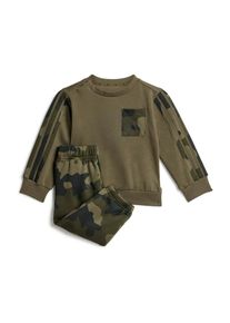 adidas Sportswear Chlapci Tepláková souprava antracitová / khaki / olivová 86