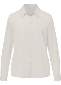 Damske Halenka s dlouhým rukávem a manžetami na knoflík šampaňská ,velikost 40