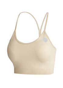 YEAZ Ženy Sportovní top 'Charm' režná / šedá S