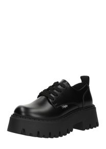 Buffalo Ženy Šněrovací boty 'ASPEN' černá 37