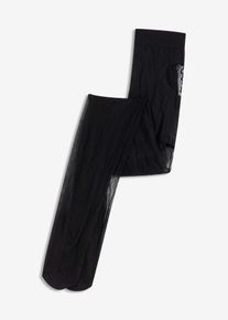 Punčochov&eacute; kalhoty v podvazkov&eacute;m stylu 30 DEN | Čern&aacute; | Vel. 36/38 (S) | bonprix