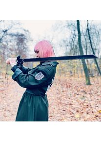 Half-Blade Zwaard Replika met Schede voor Attack on Titan Fans