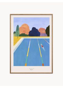 POSTER & FRAME Zarámovaný digitální tisk Afternoon Swim Barevná Š 50 cm, V 70 cm