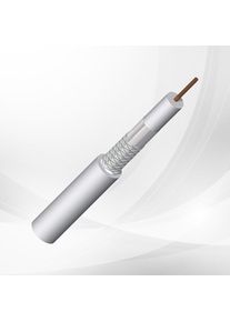 Triax KOKA 99 HD PLUS Koaxkabel, 110dB, Spule 100m, weiß (151701)