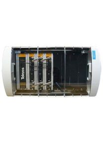 Televes UNI6-T Vorprogrammierte UNI-Kompaktkopfstelle, DVB-S2 in DVB-C (QAM), für 6 Ausgangskanäle (563030)