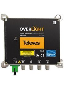 Televes OLT1310K Optischer Overlight Sender CWDM Innenbereich, DAB/UHF/SAT, 1310nm, Po 10dBm (237503)