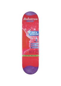 Robotron Relief 8.5" Skateboard Deck red