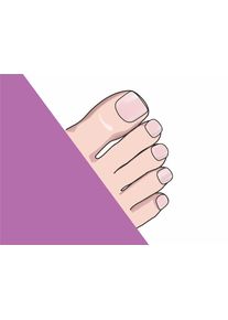 MANITIME gelové nálepky - Pearly Toe