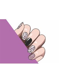 MANITIME gelové nálepky - Pink Safari