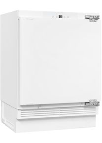 Exquisit UKS130-4-FE-010E Unterbau-Kühlschrank 59,5cm breit 121 Liter Schnellgefrieren Festtür-Technik