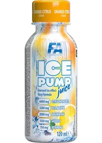 FA Ice Pump Shot, 12 x 120 ml Fläschchen, Orange Citrus