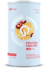 QNT Protein Pancake Low Sugar, 500 g Dose, Apple Cinnamon
