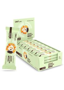 QNT Vegan Protein Bar, 28 x 40 g Riegel, Chocolate Mandarin