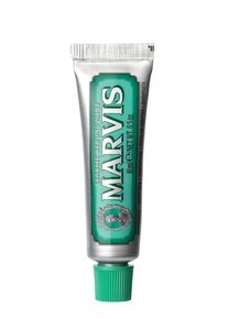 Marvis Classic Strong Mint zubní pasta bez fluoridů, 10 ml
