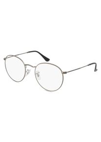 Ray-Ban RX3447V ROUND METAL unisex brýle | Obruba: kulatý, kov, šedá