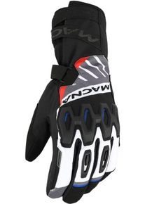 Macna Tyrian RTX, gloves waterproof , color: Light Grey/Black/Red , size: S