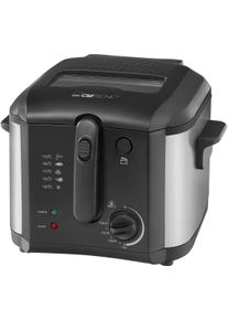 Clatronic FR 3649 Fritteuse 1600W 190°C schwarz