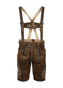 Marjo Muži Krojové kalhoty 'Carl' hnědá 46