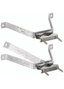 Wisi MN 03 Mastb&uuml;gelgarnitur f&uuml;r Mast-&Oslash; max 80 mm, 17119, Stahl (MN03)