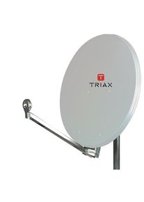 Triax Hit FESAT 65 LG Offset-Parabolreflektor, lichtgrau