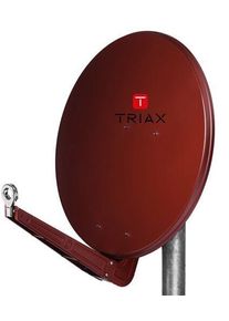 Triax FESAT 95 HQ ZR Offset-Parabolreflektor, ziegelrot