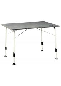Dukdalf Majestic I Campingtisch Esstisch Reisetisch Garten Terrasse 80x60cm weiß grau