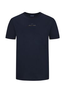 Paul & Shark Velké Velikosti - Paul & Shark - Tričko s měňavým logem - 3XL - Námořnická Modrá