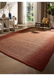 benuta Pure Jutový koberec Tulsi Terakota 160x230 cm Vintage,Směs struktur