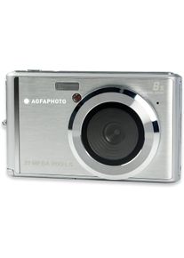 Agfaphoto DC5200 digitale Kompaktkamera 21MP 64GB 2,4" LCD Display SD-Karte Video silber