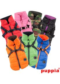 Puppia Mountaineer II | Hundemantel | L | rot