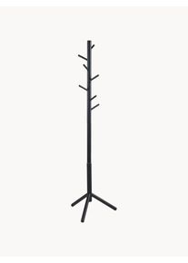 AC Design Dřevěn&yacute; vě&scaron;&aacute;k Bremen Čern&aacute; Dřevo, Masivn&iacute; dřevo &Scaron; 51 cm, V 176 cm