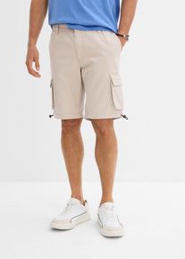 Cargo bermudy s pohodlným pasem Regular Fit | Šedá | Vel. 62 | 100% bavlna| bonprix