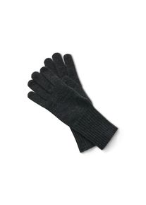 Tchibo - Pleten&eacute; rukavice s vlnou - barva: &scaron;ed&aacute;