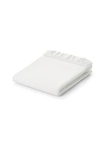 Tchibo - Žerzejov&eacute; nap&iacute;nac&iacute; prostěradlo - barva: b&iacute;l&aacute;