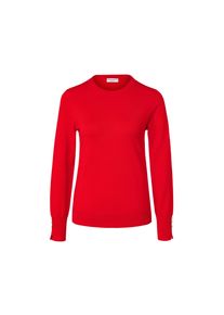 Tchibo - Svetr z jemn&eacute;ho &uacute;pletu - pro ženy - vel. S 36/38 - barva: červen&aacute;