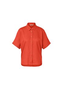 Tchibo - Lněn&aacute; halenka - pro ženy - vel. 40 - barva: oranžov&aacute;