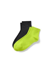 Tchibo - Kr&aacute;tk&eacute; sportovn&iacute; ponožky - unisex - vel. 43-46 - barva: čern&aacute;