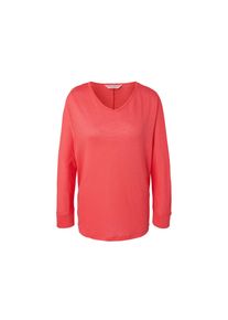 Tchibo - Triko s netop&yacute;ř&iacute;mi ruk&aacute;vy - pro ženy - vel. M 40/42 - barva: červen&aacute;