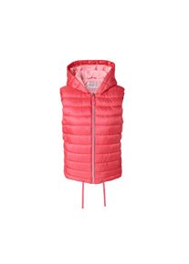 Tchibo - Prošívaná vesta s kapucí - pro ženy - vel. 44 - barva: červená
