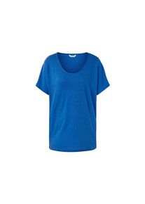 Tchibo - Triko ze směsi lnu - pro ženy - vel. M 40/42 - barva: modrá